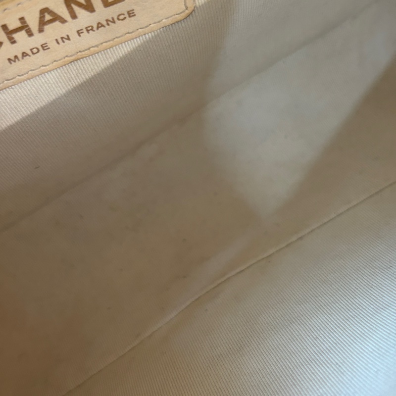 Chanel 白金荔枝皮Leboy 中號🤍-20