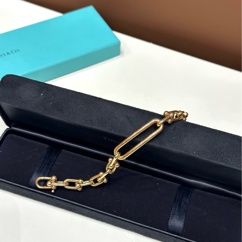 tiffany hardwear系列18k金链环手链-3