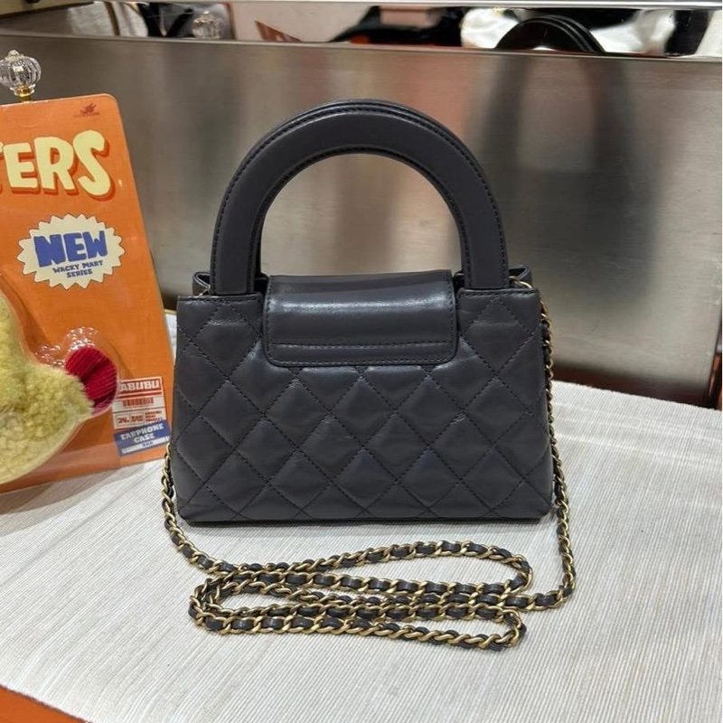 Chanel mini Kelly grey calfskin-2