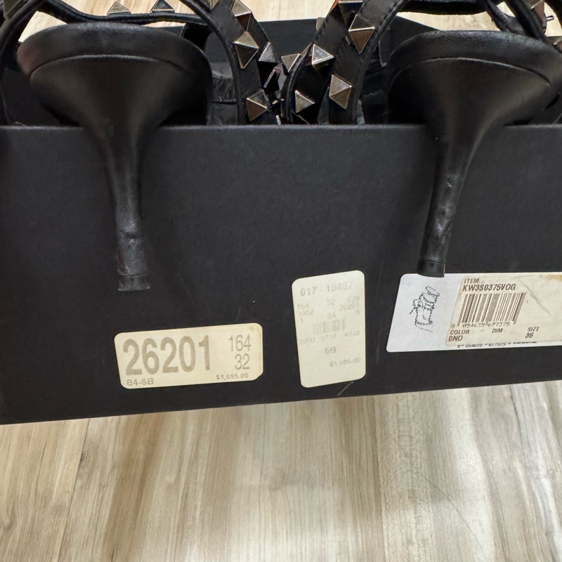 Valentino NOIR 黑色跟鞋-5