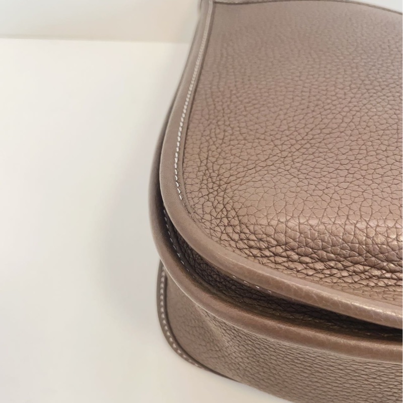 Hermes Evelyne 29 大象灰銀扣-12
