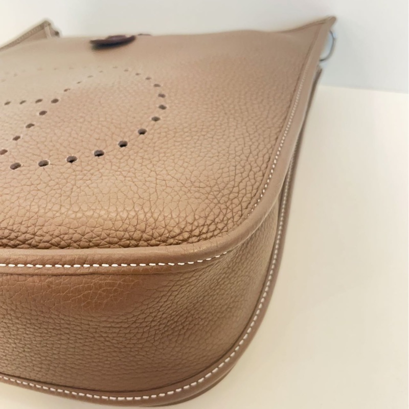 Hermes Evelyne 29 大象灰銀扣-13