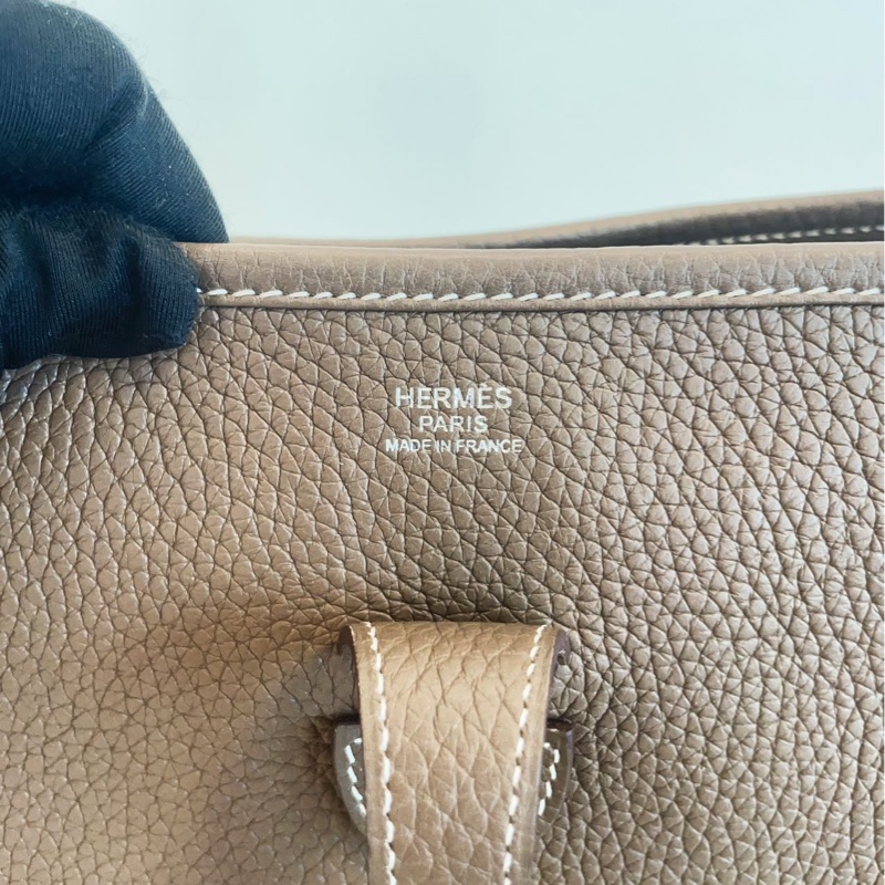 Hermes Evelyne 29 大象灰銀扣-18