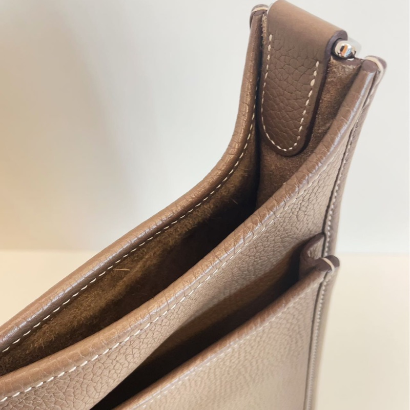 Hermes Evelyne 29 大象灰銀扣-20