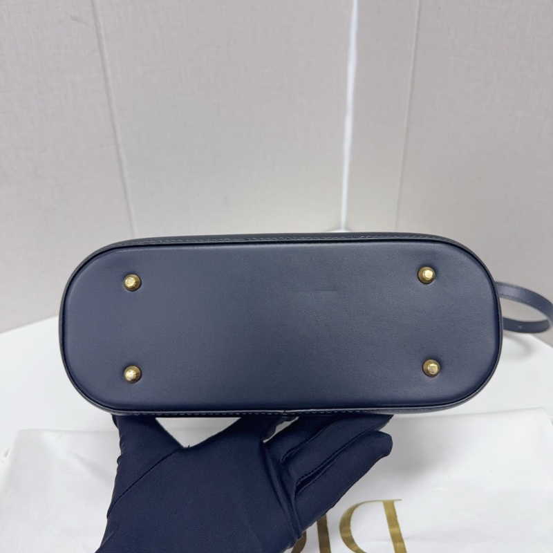 98新 Dior迪奧 oblique中號老花水桶包 背法多種-7