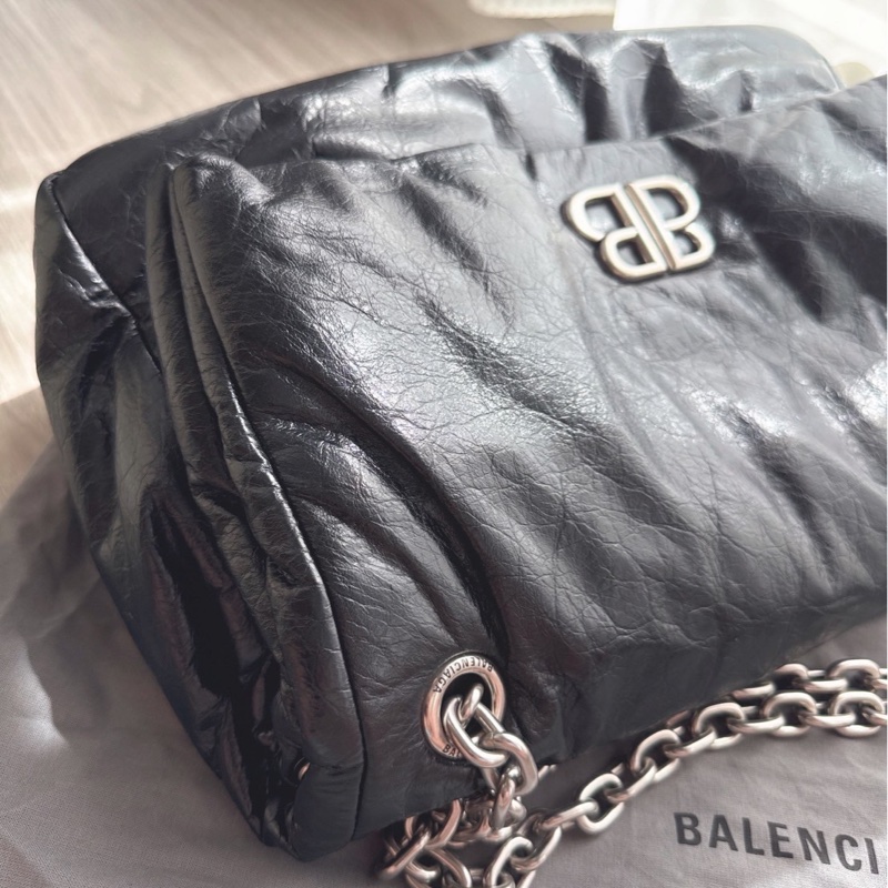 Balenciaga Monaco黑銀-5