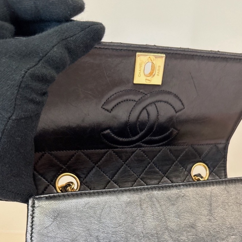 Chanel 黑色中古包 🖤兩個包!!超划算-13