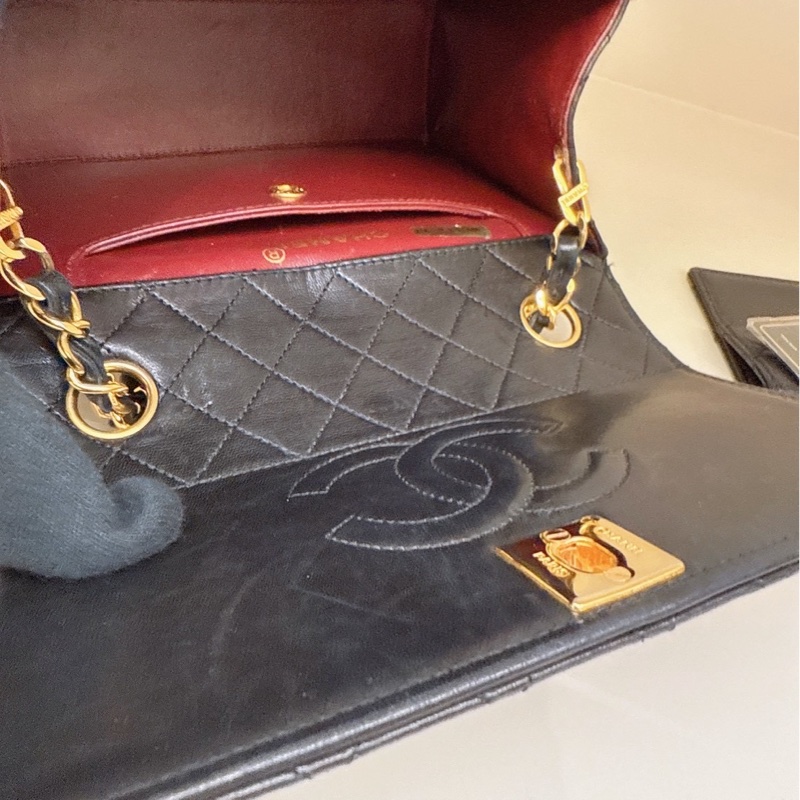 Chanel 黑色中古包 🖤兩個包!!超划算-14