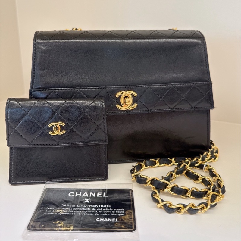 Chanel 黑色中古包 🖤兩個包!!超划算-25