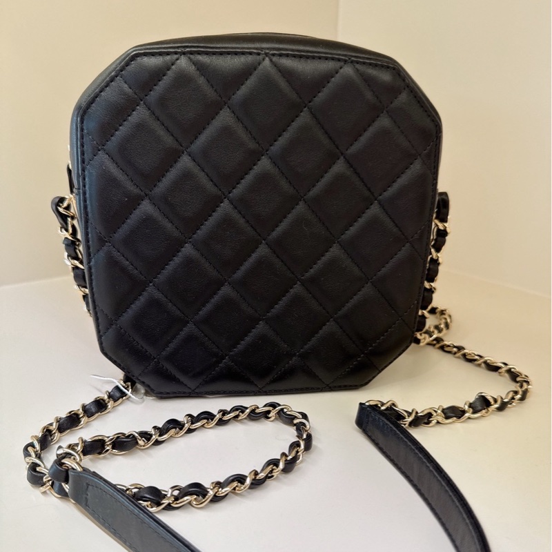 Chanel 黑色八角型包雷標🖤-3