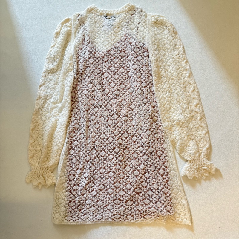 Chanel alpaca dress 香奈兒 羊駝毛 洋裝-6