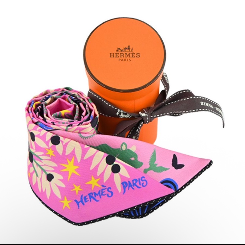 Hermes 愛馬仕 Sous Le Charme D’orphee Baguette Twilly-2