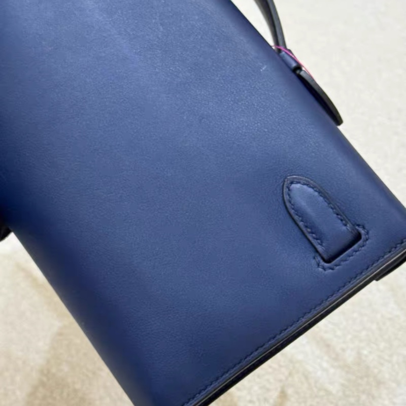 愛馬仕Hermes kelly cut 藍T刻-1