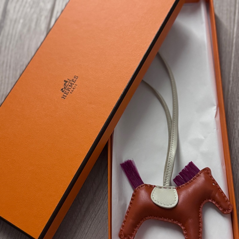 Hermes Agneau Milo 皮革 Redeo PM掛飾-5
