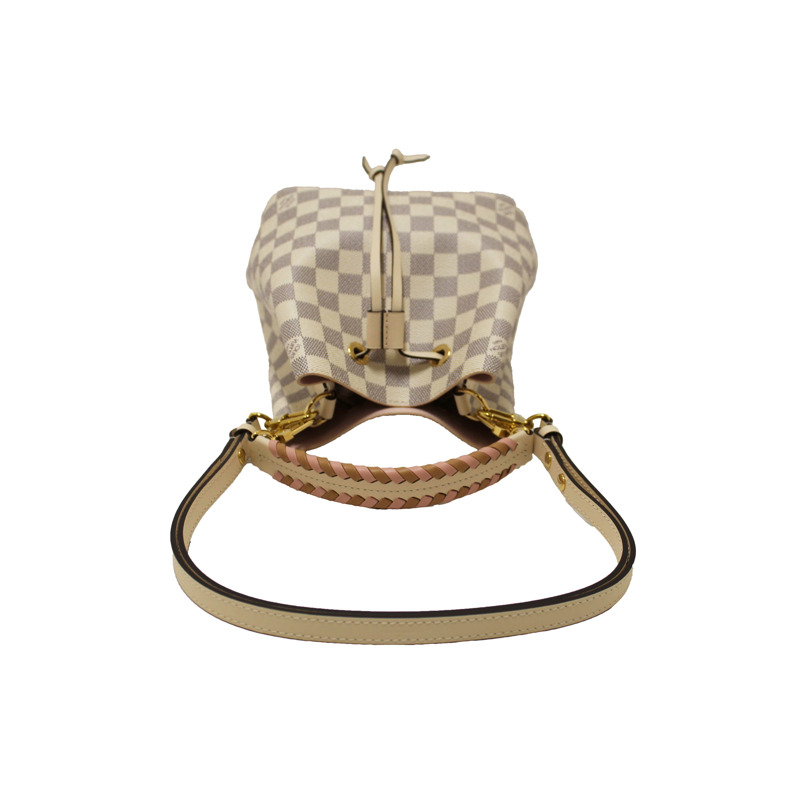 Louis Vuitton Damier Azur Canvas with Braided Handle NeoNoe BB Bag-4