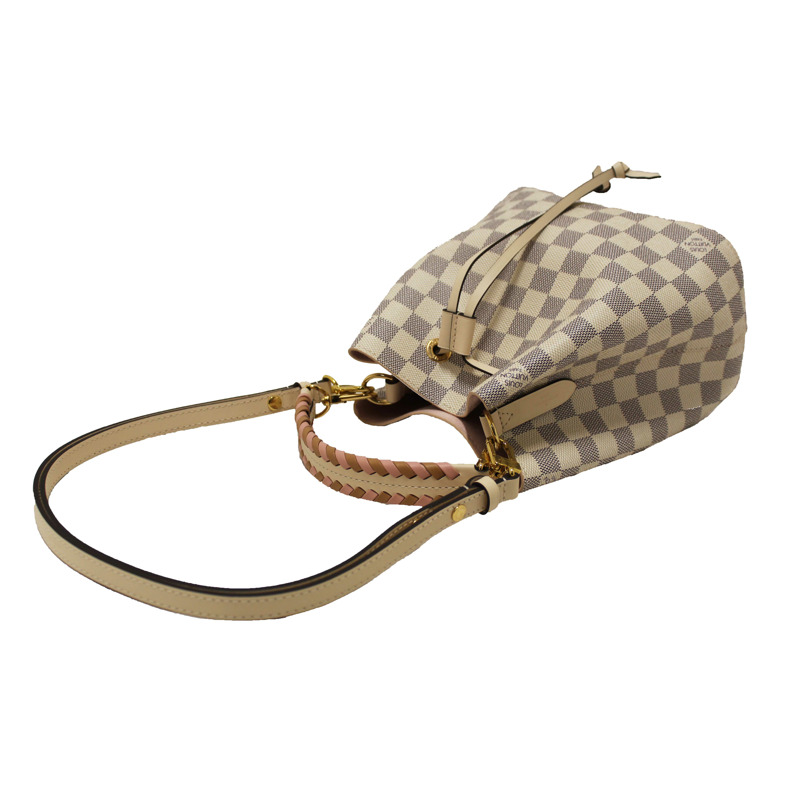 Louis Vuitton Damier Azur Canvas with Braided Handle NeoNoe BB Bag-6