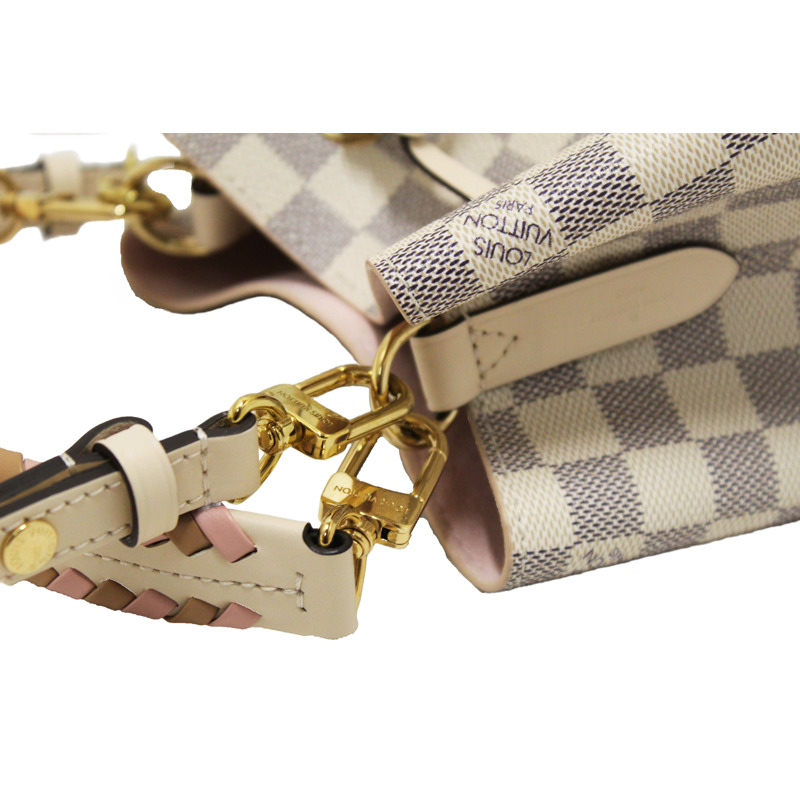 Louis Vuitton Damier Azur Canvas with Braided Handle NeoNoe BB Bag-7