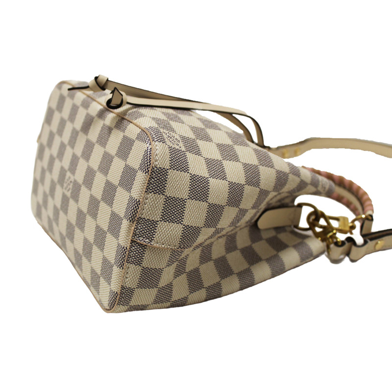 Louis Vuitton Damier Azur Canvas with Braided Handle NeoNoe BB Bag-10