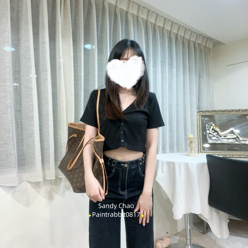 ෆ LV Neverfull中號老花托特-1
