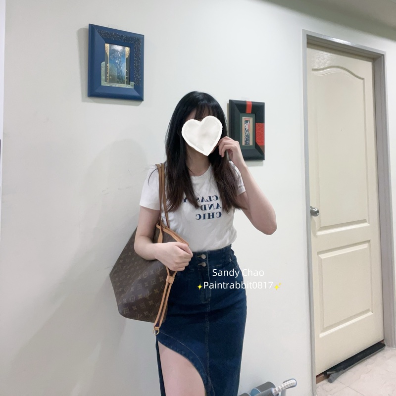 ෆ LV Neverfull中號老花托特-4
