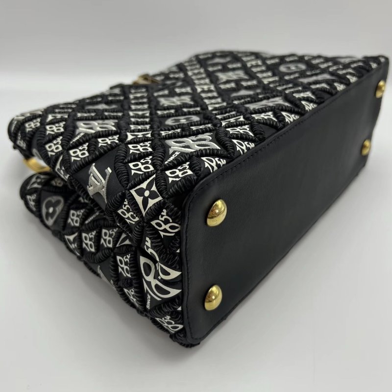 LV 金扣capucines中號1854手提肩背包芯片款 31.5*20*11 98新配件塵袋盒子-2