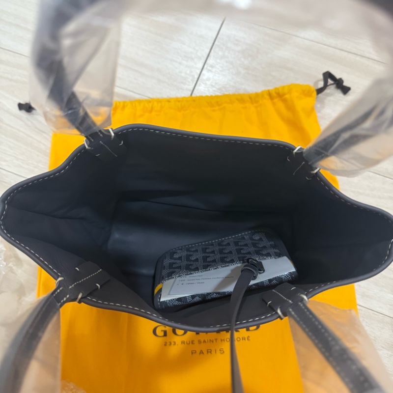 💖Goyard mini tote 菜籃 💖 灰色 全新全配-1