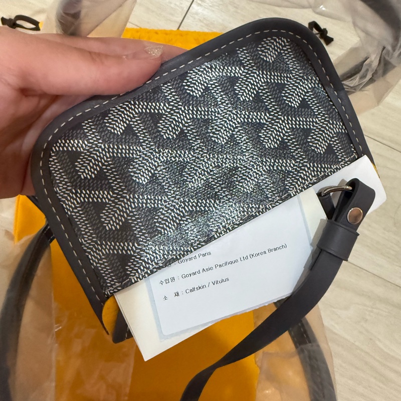 💖Goyard mini tote 菜籃 💖 灰色 全新全配-2