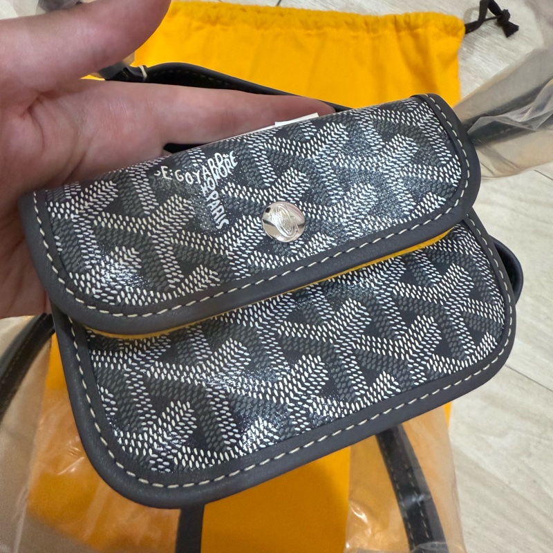 💖Goyard mini tote 菜籃 💖 灰色 全新全配-3