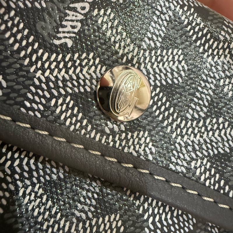 💖Goyard mini tote 菜籃 💖 灰色 全新全配-4