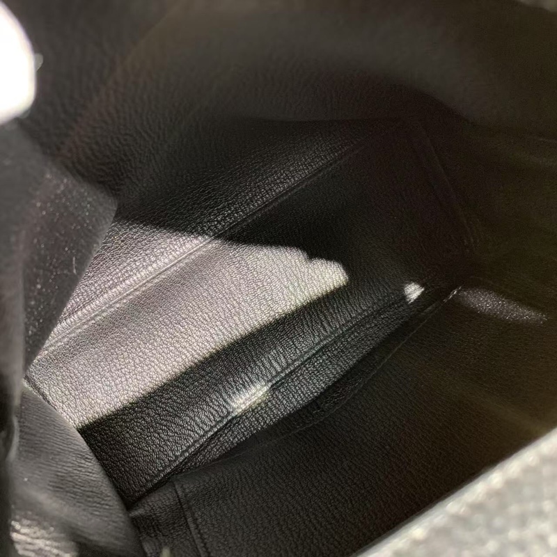 hermes愛馬仕kelly ado 黑金雙肩包 tc 皮 c 刻 背包-5