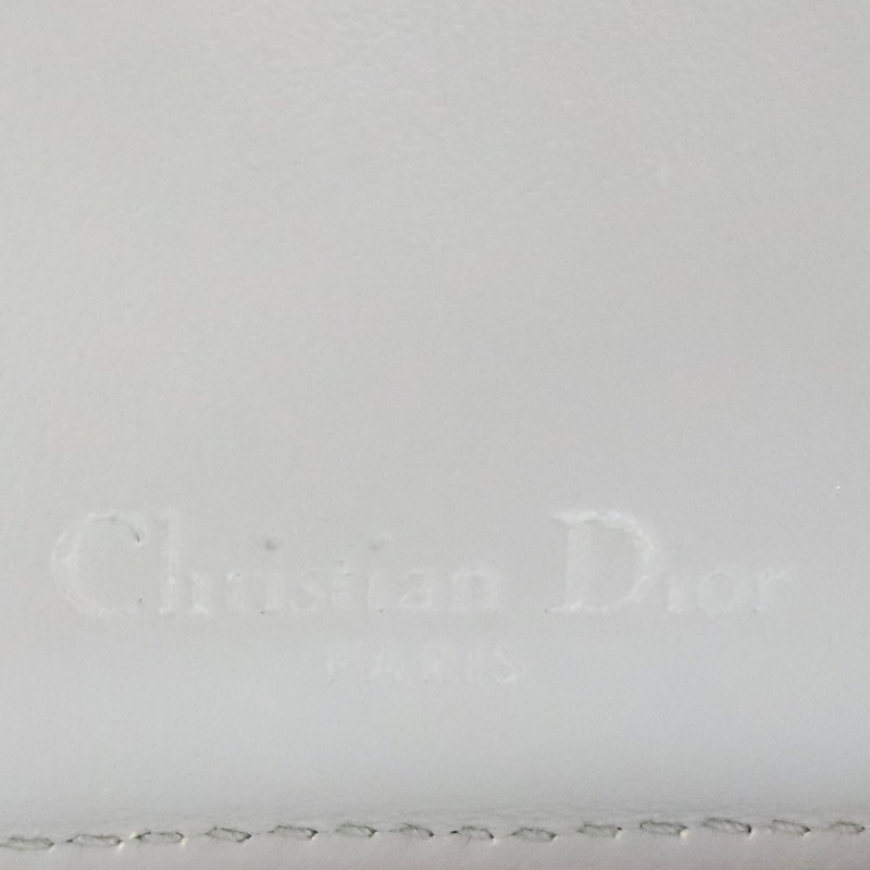 藍色 牛皮 扣式短夾【Dior 迪奧】-6