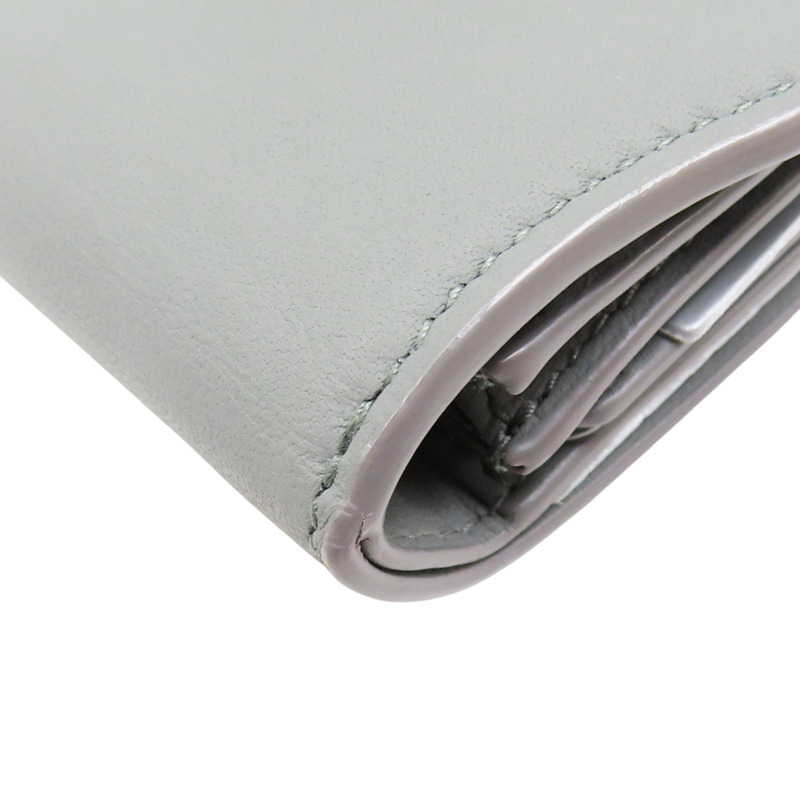 藍色 牛皮 扣式短夾【Dior 迪奧】-11