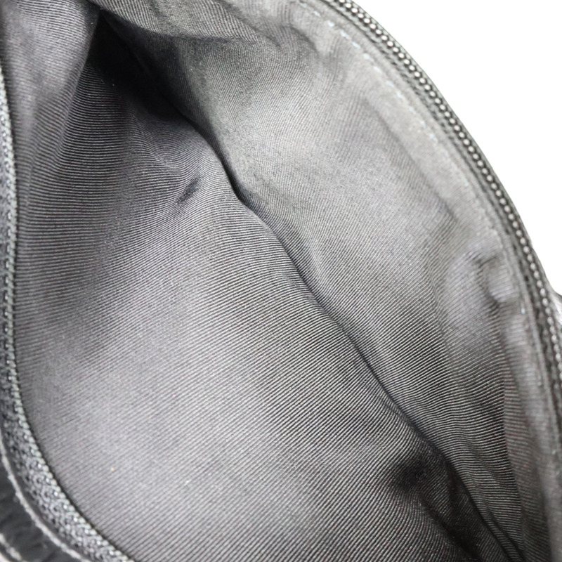 黑色 羊皮 Lemarie Flap Bag Draped 鍊帶 肩背包 銀扣-5