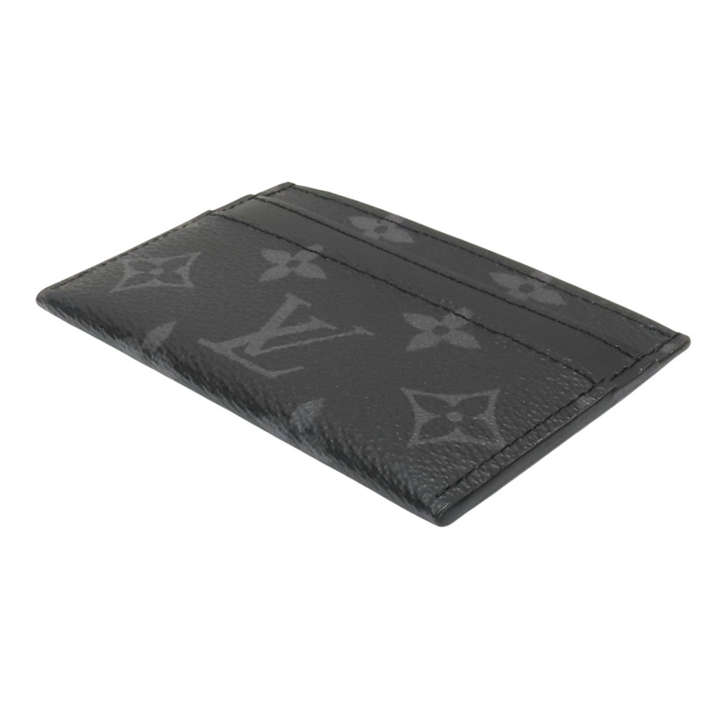 黑色 原花帆布 Double Card Case 卡夾 M62170【LOUIS VUITTON LV 路易威登】 M62170-2