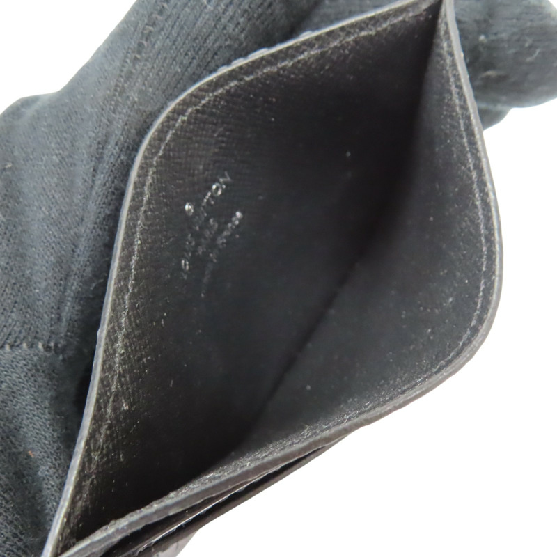黑色 原花帆布 Double Card Case 卡夾 M62170【LOUIS VUITTON LV 路易威登】 M62170-4