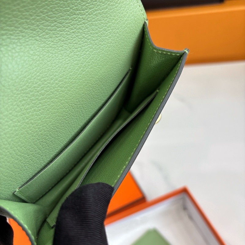 🌈Hermes💚Roulis Slim💚牛油果綠金扣🌈99新🌟Evercolor皮🌟Stamp Z🌟豬鼻子🌟-4