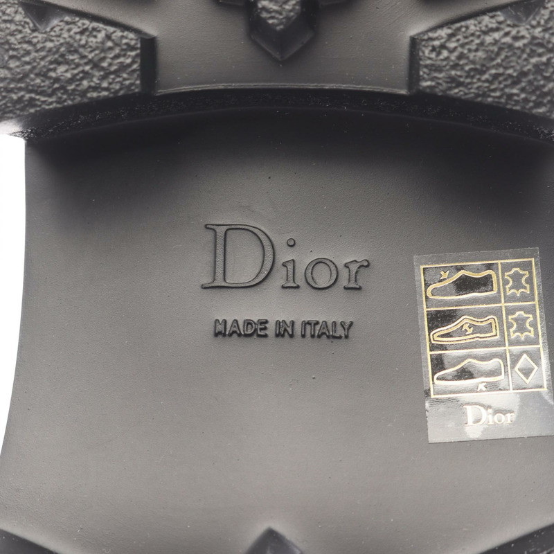 Christian Dior DIORACT 厚底涼鞋 KCO016LAB90038 皮革黑色 #38 全新-5