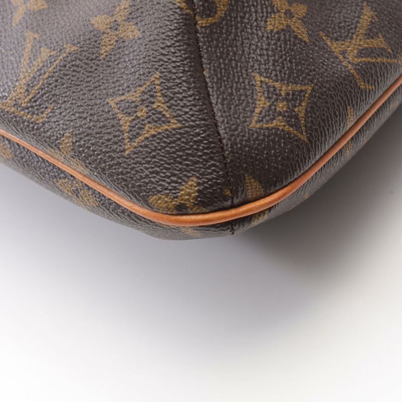 LOUIS VUITTON Musette 單肩包 M51256 Monogram 帆布皮革棕色二手 LV-11