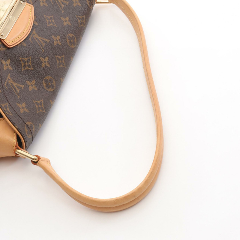 LOUIS VUITTON Beverly MM 肩背包 M40121 Monogram 帆布 棕色 二手 女士-7