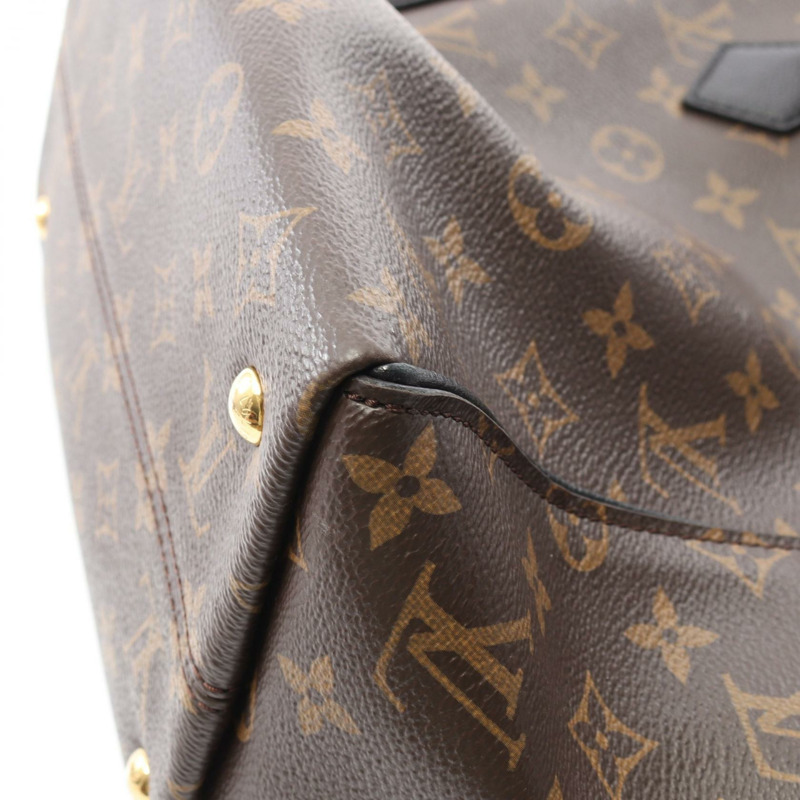 路易威登 Tournelle 小號單肩手提包 M44057 Monogram 帆布皮革黑色-6