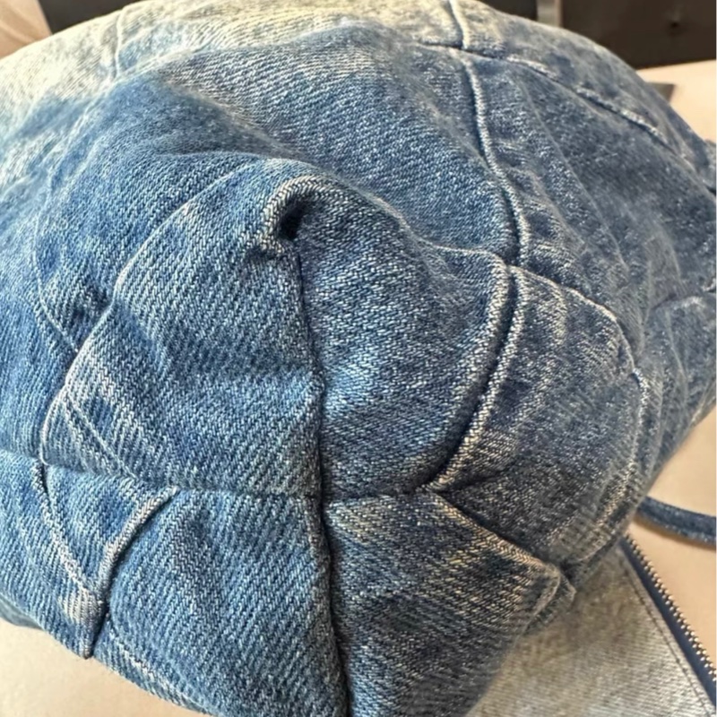 CHANEL 香奈兒牛仔22bag 23P晶片漸變牛仔小號 35*37*7 高級 萬年時尚百搭單品-5