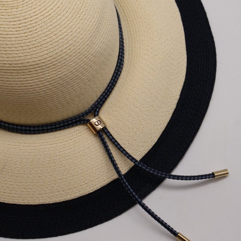 DIOR Dioriviera D-Sunset 寬草帽 57-2