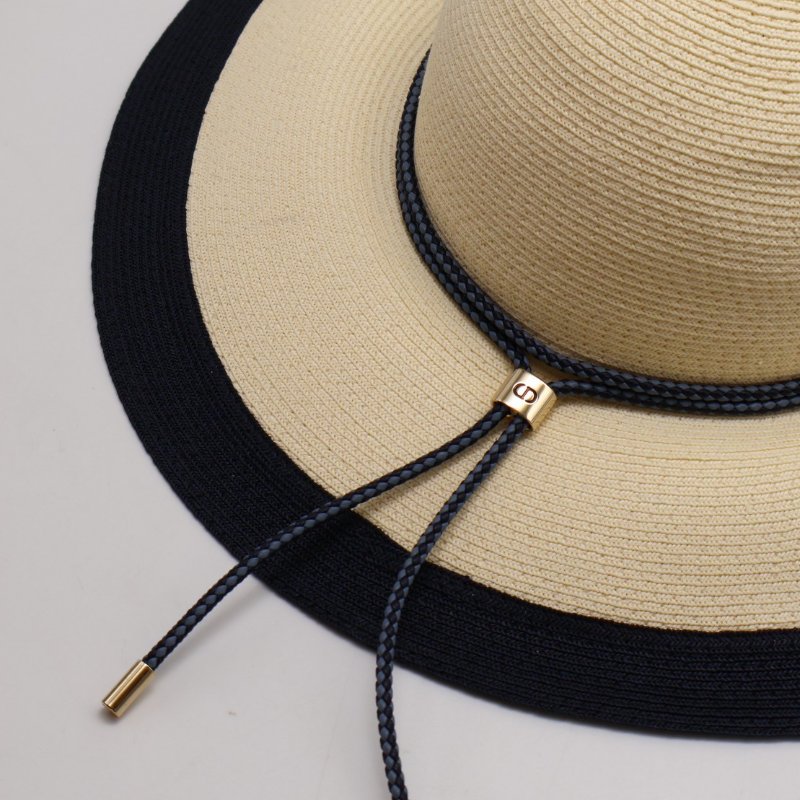DIOR Dioriviera D-Sunset 寬草帽 57-6