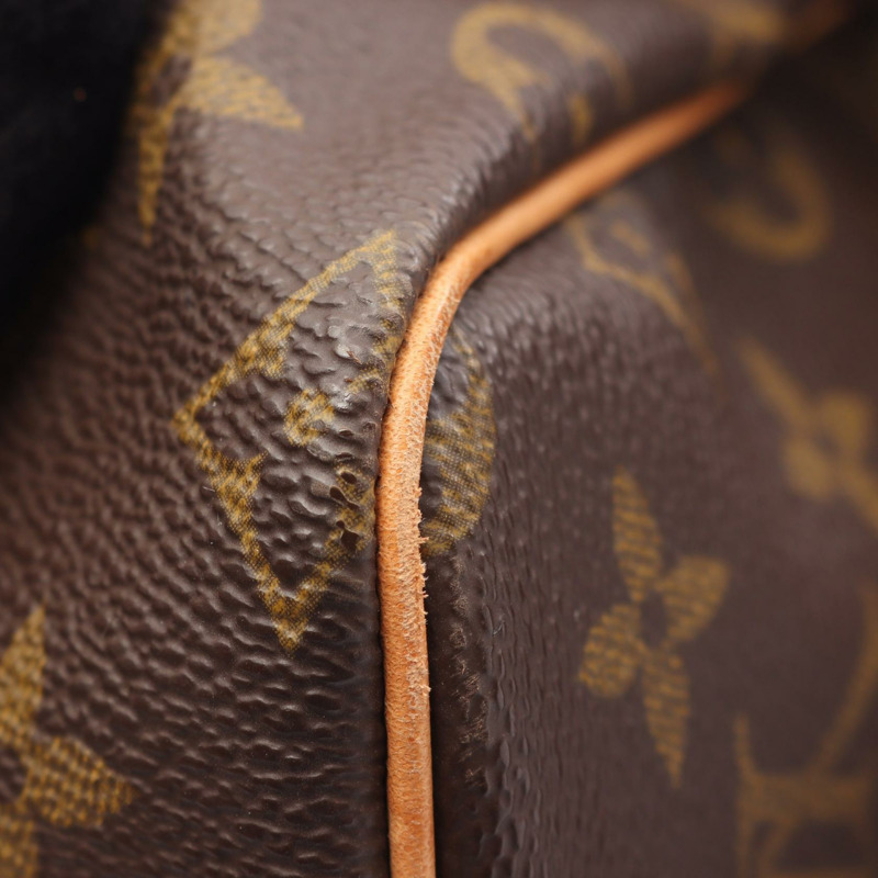 LOUIS VUITTON Keepall 55 手提包 M41424 Monogram 帆布皮革棕色中性 LV-6