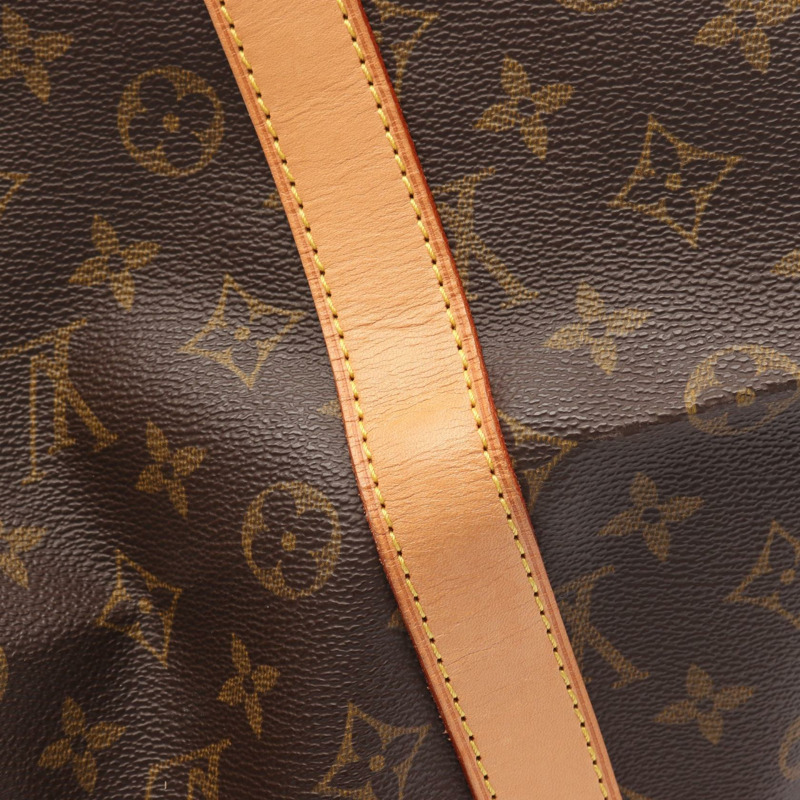 LOUIS VUITTON Keepall 55 手提包 M41424 Monogram 帆布皮革棕色中性 LV-8