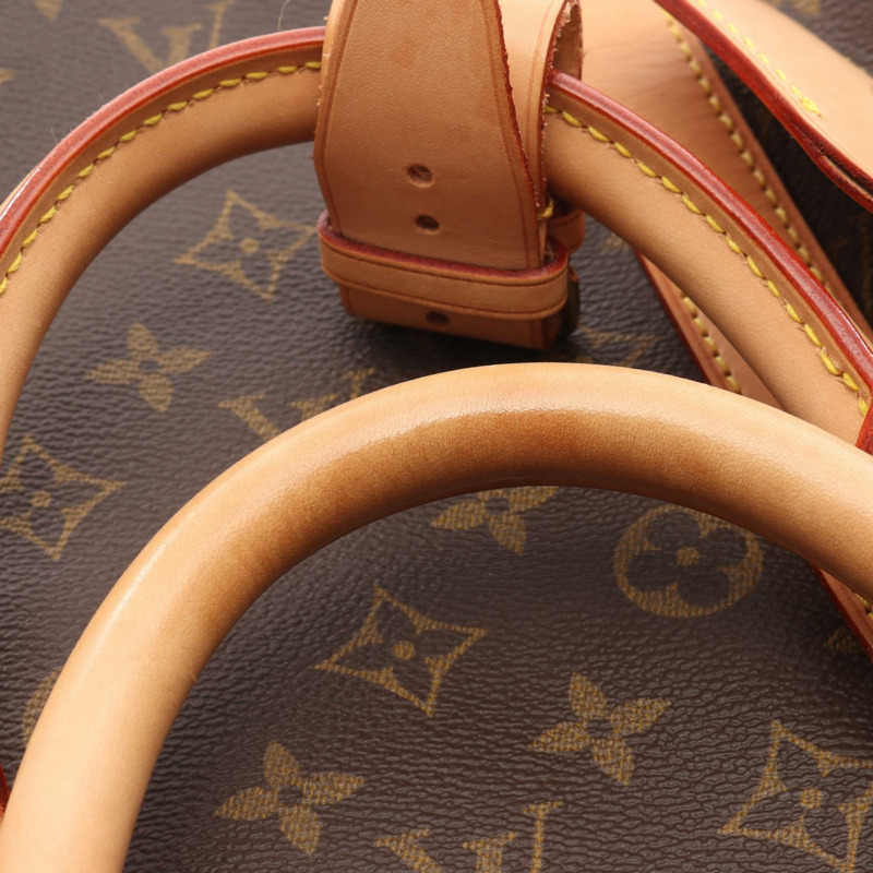 LOUIS VUITTON Keepall 55 手提包 M41424 Monogram 帆布皮革棕色中性 LV-10