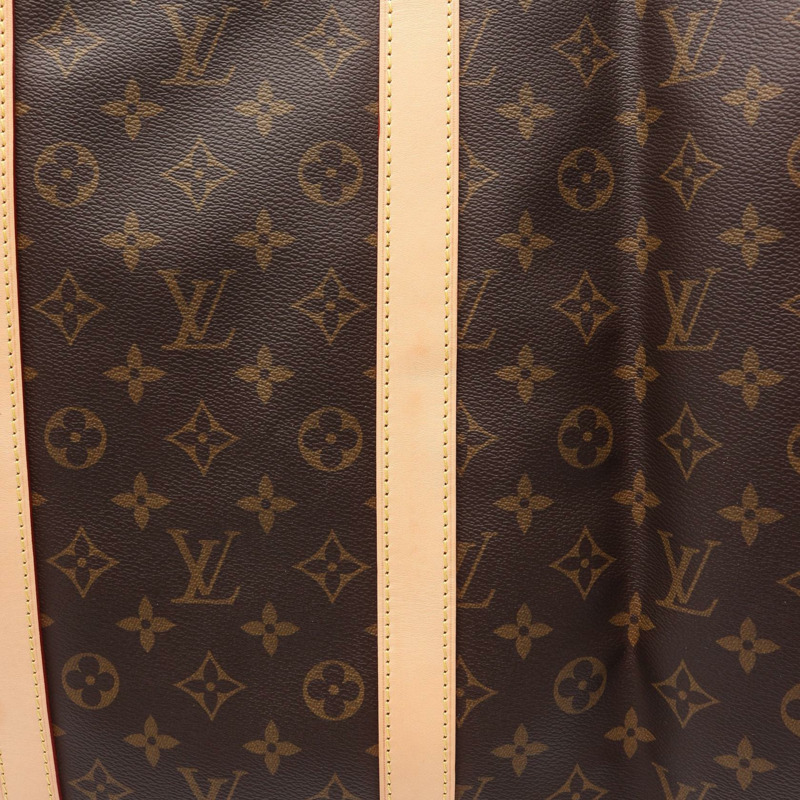 LOUIS VUITTON Keepall 55 旅行手提包 M41424 Monogram 帆布皮革二手-6