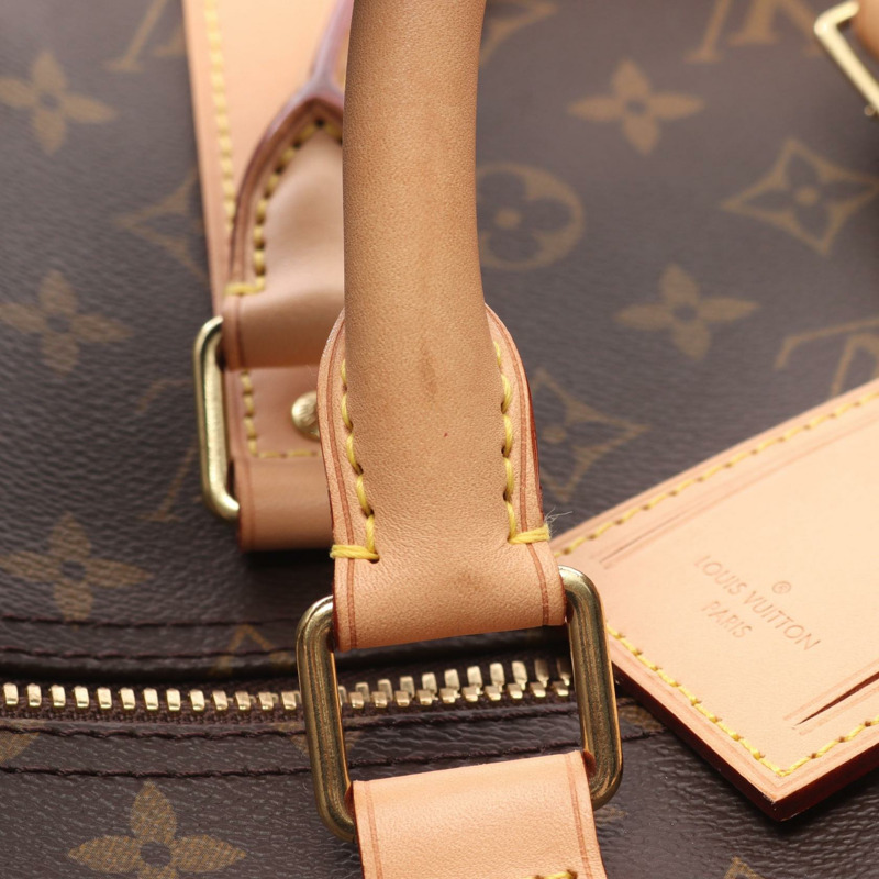 LOUIS VUITTON Keepall 55 旅行手提包 M41424 Monogram 帆布皮革二手-7