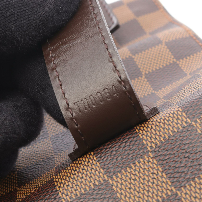 LOUIS VUITTON Broadway 單肩包 N42270 Damier 帆布皮革 Ebene 男女通用-4