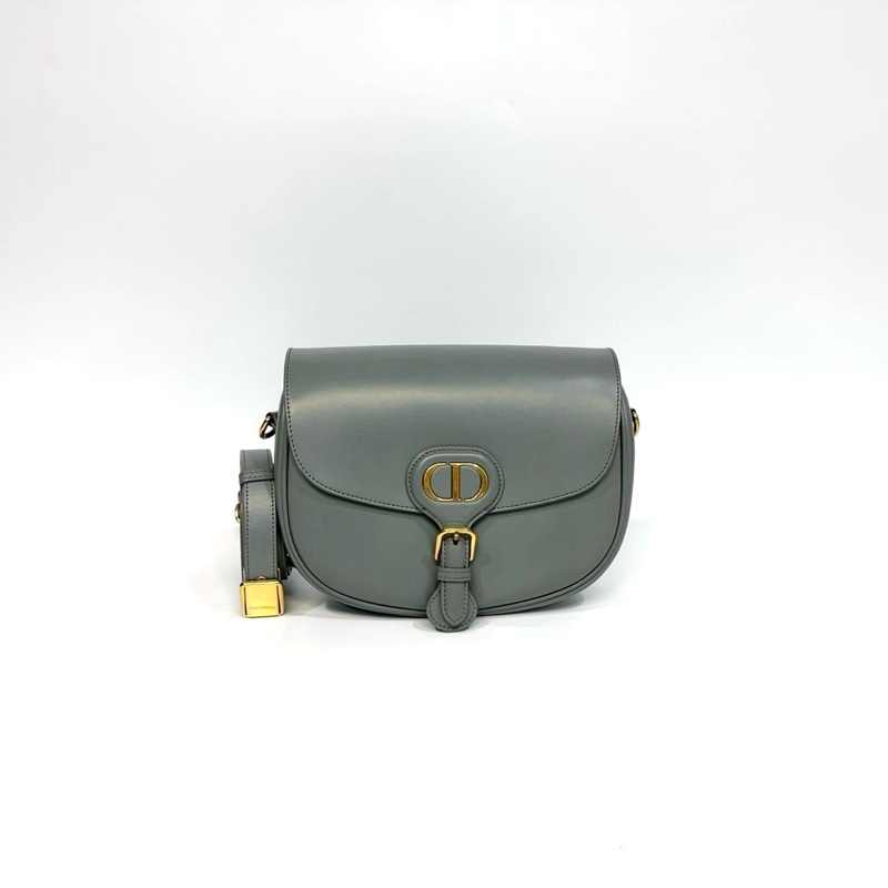 Dior 霧霾藍馬鞍Bobby包中號M9319UMOL_M900-0
